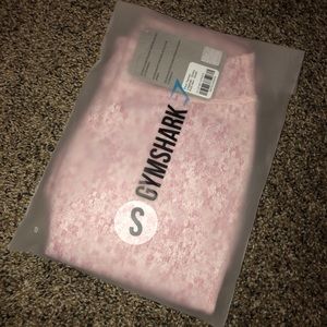Gymshark fleur texture leggings PINK